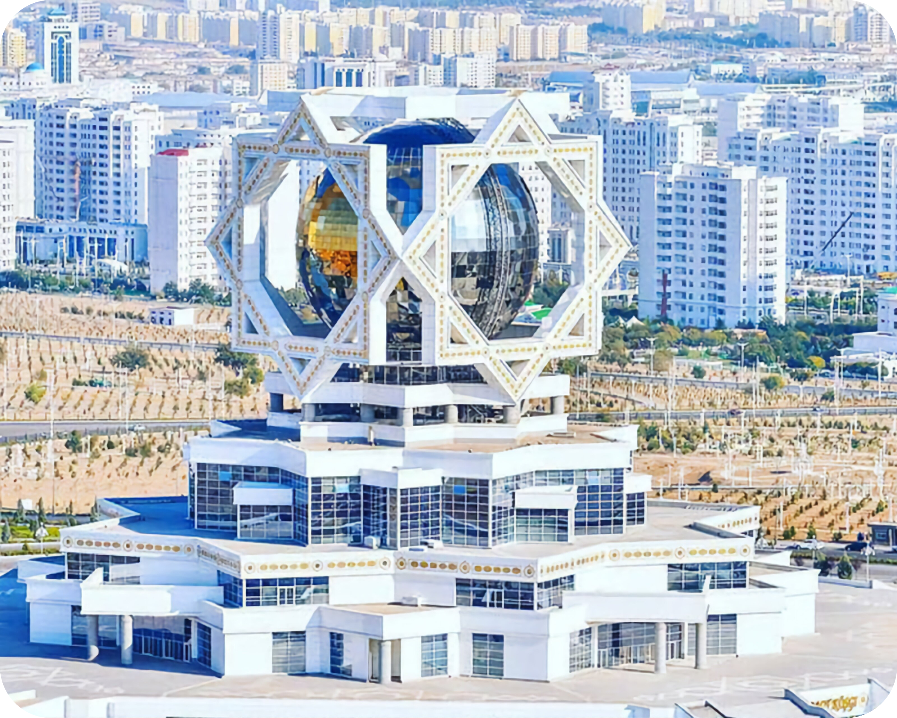 Ashgabat Futuristic Architecture